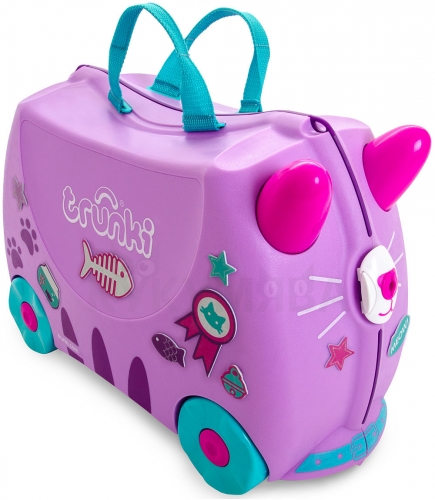 Картинка Детский чемодан Котенок Кэйзи на колесиках Trunki 0322-GB01 5055192203222