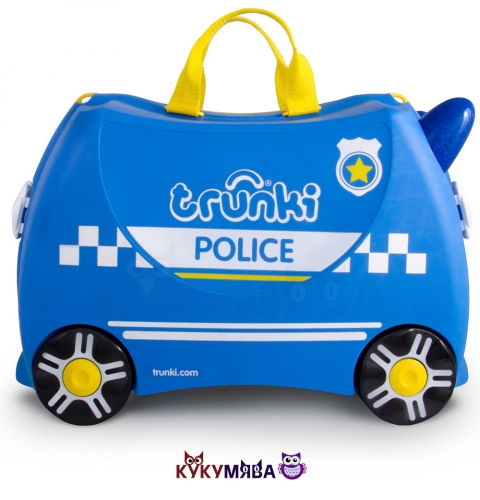 Картинка Детский чемодан Полицейская машина Перси Trunki 0323-GB01 5055192203239 фото 3