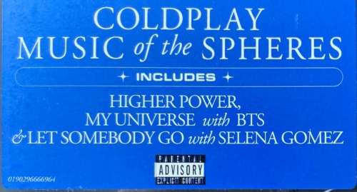 Картинка Coldplay Music Of The Spheres Coloured Vinyl (LP) Parlophone Music 400751 190296666964 фото 4