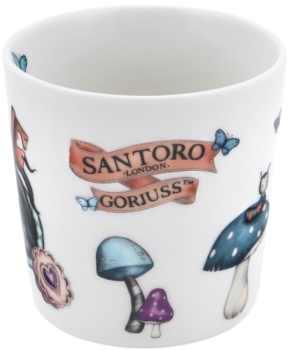 Картинка Кружка керамическая 330 мл Gorjuss Wonderland Curiosity Санторо для девочек Santoro London SL933GJ13 2015140692228 фото 2