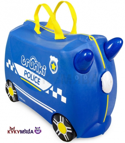 Картинка Детский чемодан Полицейская машина Перси Trunki 0323-GB01 5055192203239 фото 2