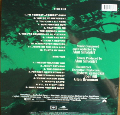 Картинка Forrest Gump Alan Silvestri Soundtrack (LP) MusicOnVinyl 398176 8719262003828 фото 2