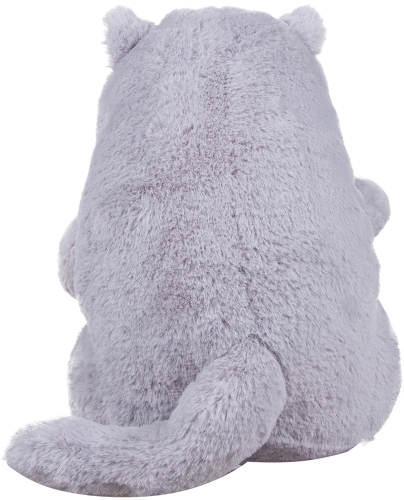 Картинка Игрушка мягкая Толстый кот 26 см (серый) Lapkin AT365273 4627093652730 фото 5
