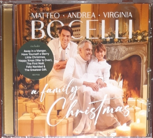 Картинка Andrea Bocelli A Family Christmas (CD) Decca 397802 0602448279569