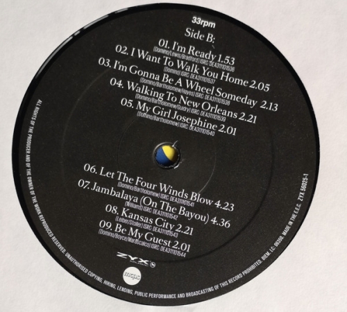 Картинка Fats Domino Im Walkin His Greatest Hits (LP) ZYX Music 401611 090204692552 фото 6