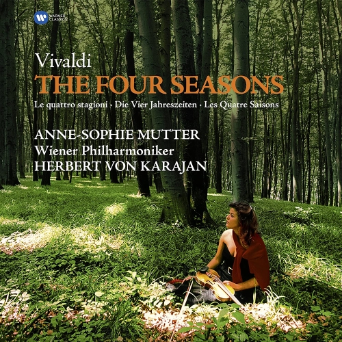 Картинка Vivaldi The Four Seasons Anne-Sophie Mutter Herbert von Karajan Wiener Philharmoniker (LP) Warner Classics 393570 190295871949
