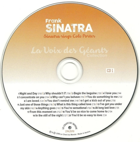 Картинка Frank Sinatra Night & Day - Blue Skies (2CD) Le Chant Du Monde 401779 3149024257025 фото 4