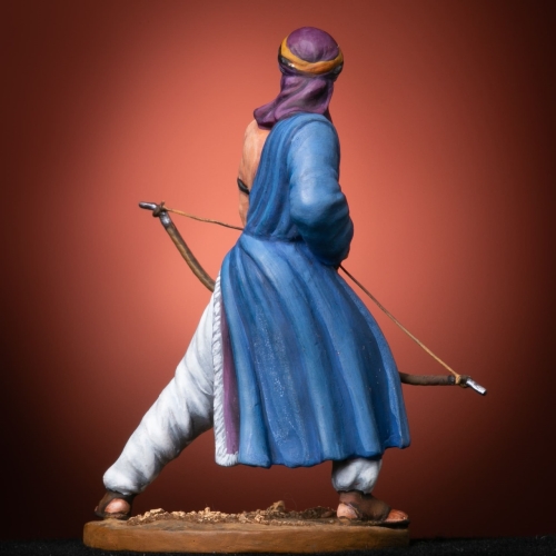 Картинка Оловянная миниатюра Туарег воин-лучник Балтийская коллекция солдатиков 3.4-018 2424680007384 фото 4
