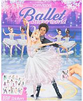 Картинка Альбом для творчества с наклейками TOP Model Ballet Stickerworld Балет стикеры Топ модель Балерина 0411581/0011581 4010070586850