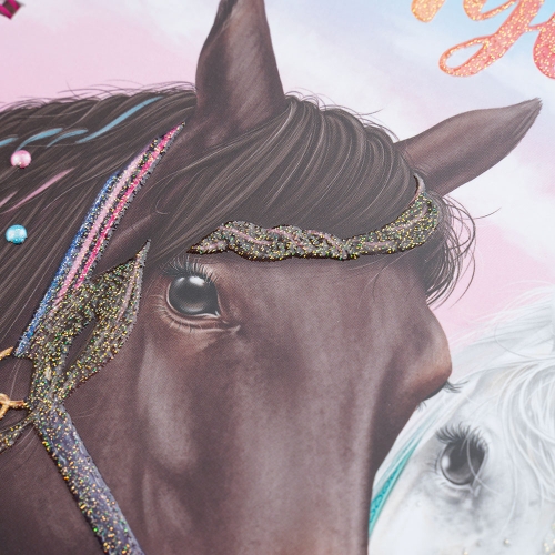 Картинка Альбом для раскрашивания Лошади Мечты Miss Melody Style Your Horse 0411583 4010070587932 фото 13