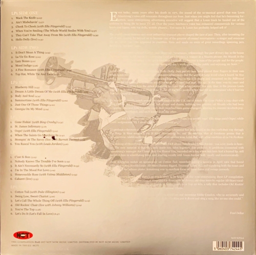 Картинка Louis Armstrong The Platinum Collection White Vinyl (3LP) NotNowMusic 393755 5060403742445 фото 5