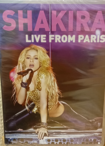Картинка Shakira Live From Paris (DVD) Music 401228 887254231790 фото 2