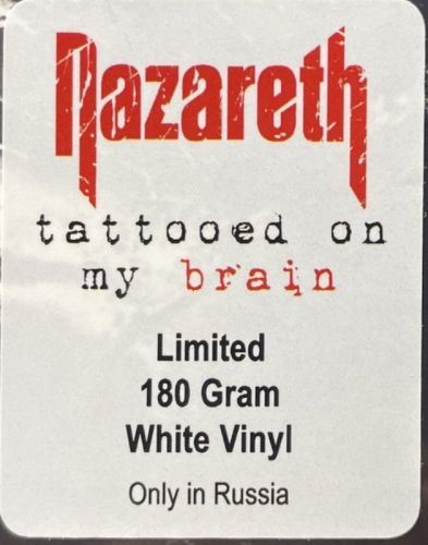 Картинка Nazareth Tattoed On My Brain White Vinyl (2LP) Frontiers Record 401595 4601620108617 фото 7