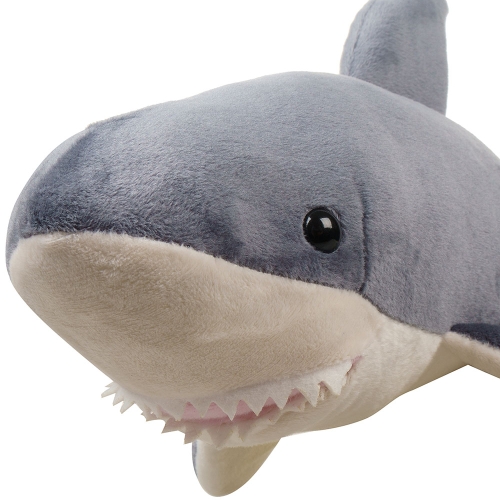 Картинка Игрушка мягкая Акула 40 см Lapkin AT365230 4627093652303 фото 3