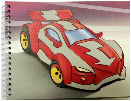 Картинка Альбом для творчества с фольгой Monster Cars Tuning Fun Тюнинг автомобилей Монстр тачки для мальчиков 0410300 4010070392208 фото 6