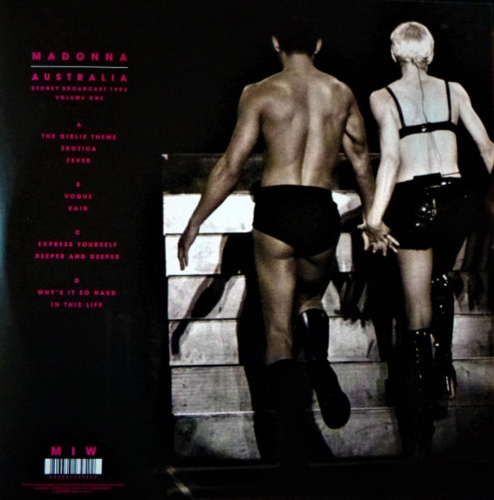 Картинка Madonna Australia Sydney Broadcast 1993 Volume One (2LP) MIW Music 400650 803343239522 фото 2