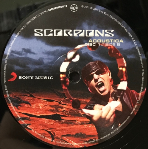 Картинка Scorpions Acoustica (2LP) Sony Music 393511 0889854069810 фото 5