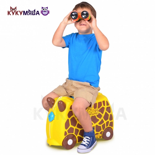 Картинка Детский чемодан Жираф Джери на колесиках Trunki 0265-GB01 5055192202652 фото 6
