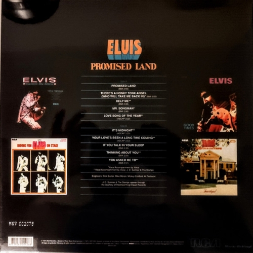 Картинка Elvis Presley Promised Land (LP) MusicOnVinyl 401659 8719262022546 фото 3