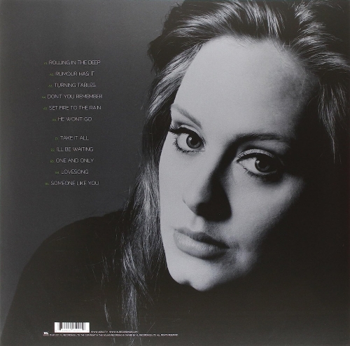 Картинка Adele 21 (LP) XL Recordings Music 392874 634904052010 фото 3