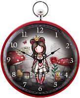 Картинка Часы настенные Gorjuss Wonderland Finding My Way Санторо для девочек Santoro London SL1102GJ01 2011757798377