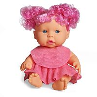 Картинка Кукла в малиновом платье с розовыми локонами 18.5 см Lovely Baby XM632/7 6920140882486