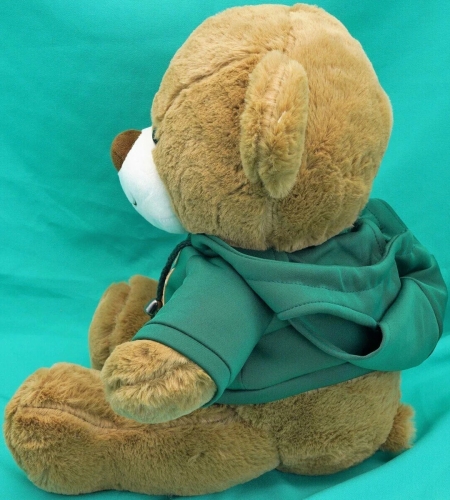 Картинка Мягкая игрушка Медведь 30 см в зеленой толстовке ТО-МА-ТО DL203006908GN 4610136044302 фото 6