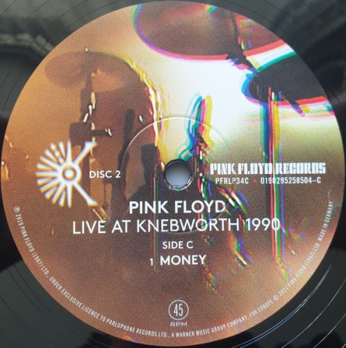 Картинка Pink Floyd Live At Knebworth 1990 (2LP) Pink Floyd Records Music 400253 190295258504 фото 7