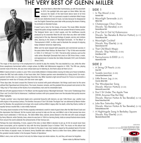 Картинка Glenn Miller The Very Best Of Glenn Miller (LP) NotNowMusic 400074 5060397602190 фото 2