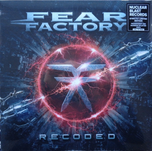 Картинка Fear Factory Recoded Transparent Red Rainbow Splatter Vinyl (2LP) Nuclear Blast 401744 4065629668112