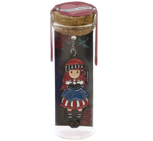 Картинка Металлическая закладка в стеклянной бутылочке Gorjuss Pirates Mary Rose Санторо для девочек SL1061gj02 5018997632734 фото 2