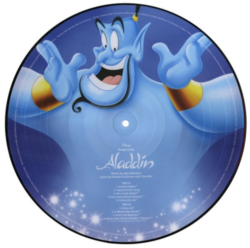 Картинка Disney Songs From Alladin Picture Disc Vinyl (LP) Walt Disney Records Music 401975 050087311223 фото 3