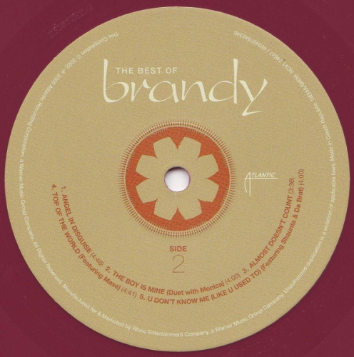 Картинка Brandy The Best of Brandy (2LP) Warner Music 401628 603497842346 фото 4