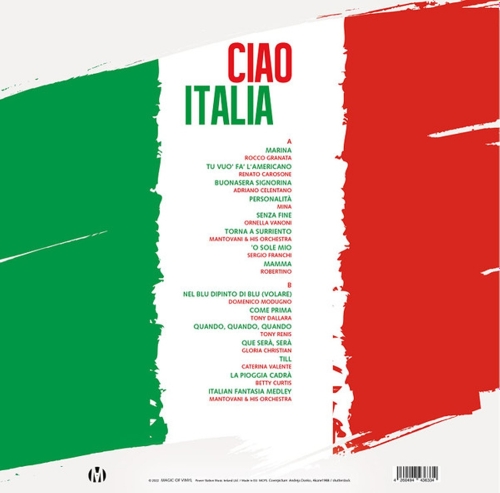Картинка Ciao Italia Various Artists Red Vinyl (LP) Magic Of Vinyl Music 402076 4260494436334 фото 2