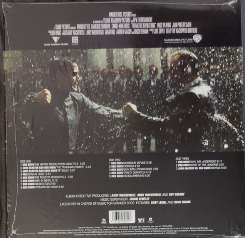 Картинка The Matrix Revolutions Music From The Motion Picture Soundtrack Coloured Vinyl (2LP) Warner Music 399075 093624898207 фото 3