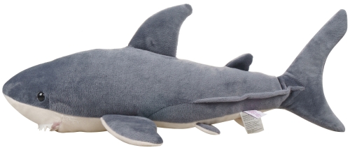 Картинка Игрушка мягкая Акула 40 см Lapkin AT365230 4627093652303 фото 2