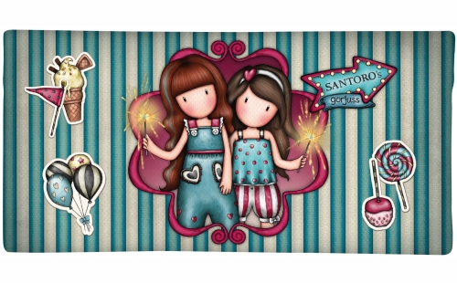 Картинка Пенал на молнии Gorjuss Fairground Fireworks Санторо для девочек SL1129GJ03 5018997638279 фото 2