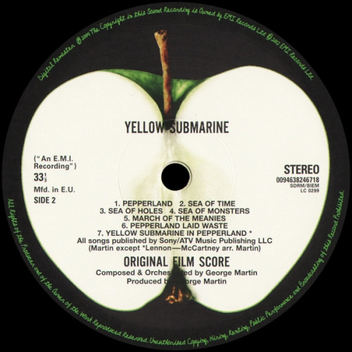 Картинка The Beatles Yellow Submarine (LP) EMI Records 393761 0094638246718 фото 5