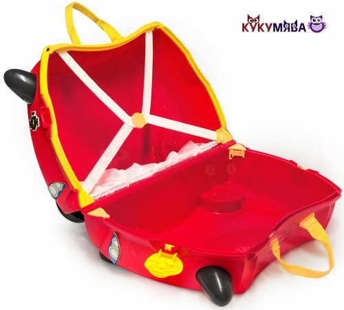 Картинка Детский чемодан Гоночная машинка Рокко Trunki 0321-GB01 5055192203215 фото 4