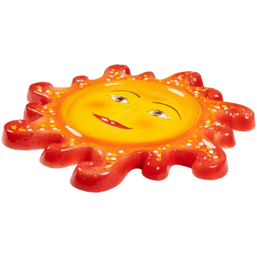Картинка Панно декоративное Солнце керамическое авторской ручной работы КМ Ариадна КМА-ПД-70 2424680008060 фото 4