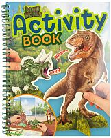 Картинка Альбом для игр и раскрашивания Динозавры Dino World Activity Book 0410742 4010070544348
