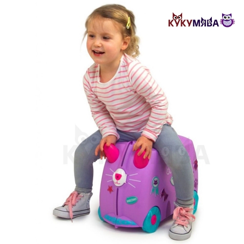 Картинка Детский чемодан Котенок Кэйзи на колесиках Trunki 0322-GB01 5055192203222 фото 7