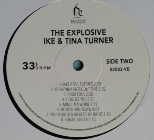 Картинка Ike & Tina Turner The Explosive (LP) Bellevue 401746 5711053020833 фото 3
