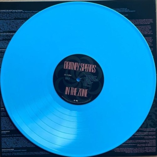 Картинка Britney Spears In The Zone Blue Vinyl (LP) Sony Music 401739 196587791612 фото 5