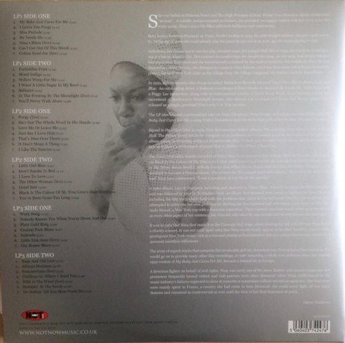 Картинка Nina Simone The Platinum Collection White Vinyl (3LP) NotNowMusic 395369 5060403742476 фото 10