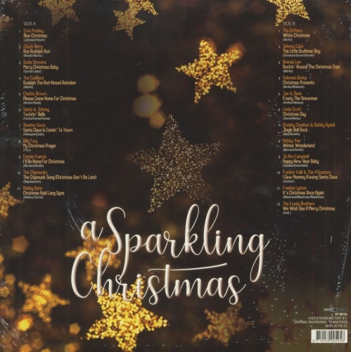 Картинка A Sparkling Christmas Slightly Gold Vinyl (LP) Vinyl Passion 401980 8719039006298 фото 3