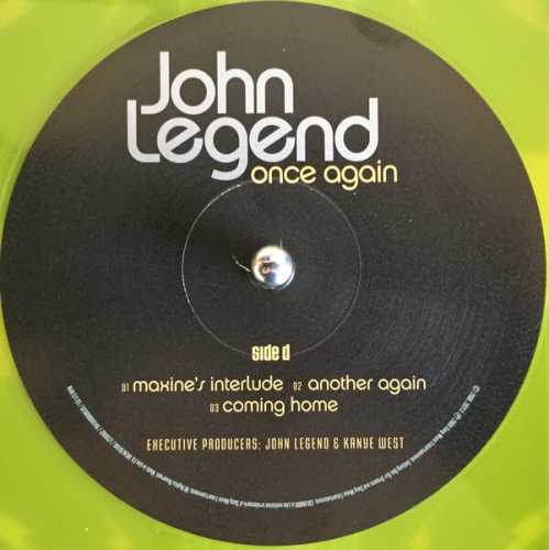 Картинка John Legend Once Again Yellow Vinyl (2LP) Sony Music 401683 194399008515 фото 10