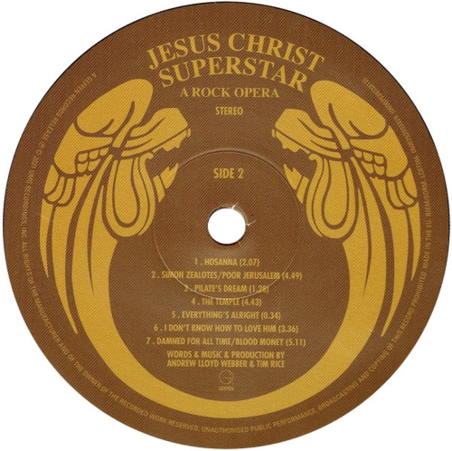 Картинка Jesus Christ Superstar Soundtrack (2LP) Geffen Records Music 400481 600753933312 фото 6