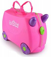 Картинка Детский чемодан Trixie розовый на колесиках Trunki 0061-GB01-P1 5055192200061