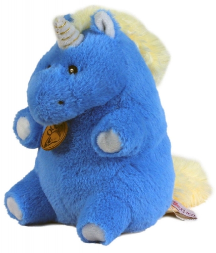 Картинка Игрушка мягкая Единорог 22 см (голубой) Lapkin AT365285 4627093652853